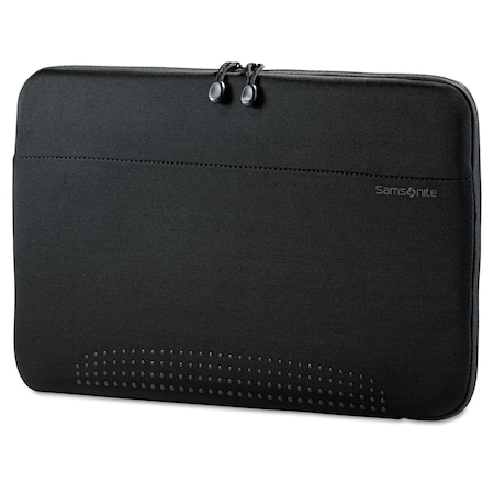 Samsonite 15.6" Aramon Laptop Sleeve, Neoprene, 15-3/4 x 1 x 10-1/2, Black 43321-1041